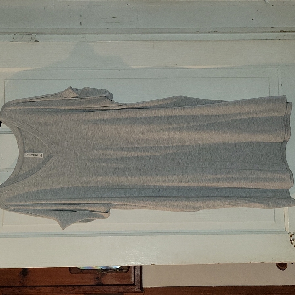 1X Zenana Premium T-Shirt Dress